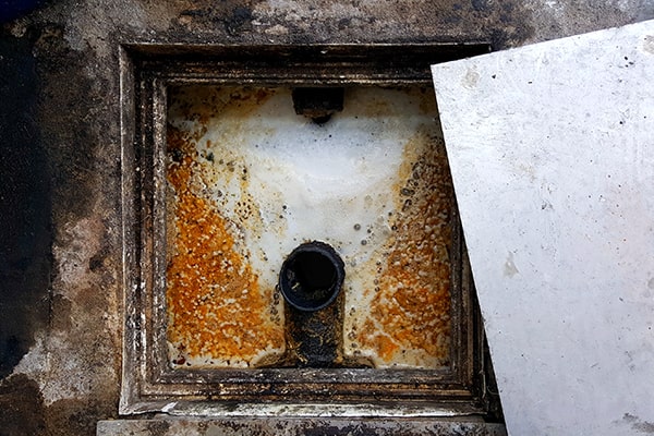 regular grease trap cleaning helps prevent foul odor, clogs, and plumbing issues, improving overall kitchen sanitation